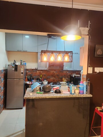 Kitchen in 3 BHK Builder Floor at Sushant Lok 3, Sector 57 – for Sale