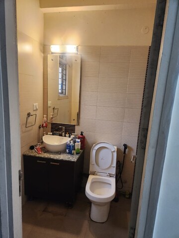 Bathroom in 3 BHK Builder Floor at Sushant Lok 3, Sector 57 – for Sale