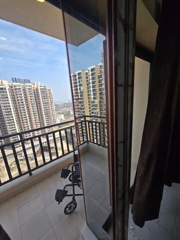 Balcony in 3.5 BHK Apartment at The Golden Gate, Mahurali – for Rent