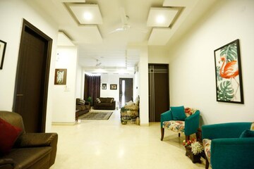 Living Room in 4 BHK Builder Floor at Mayfield Garden – for Sale