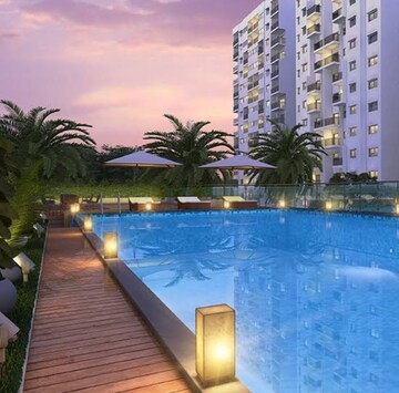 Swimming Pool in 2 BHK Apartment at Godrej Avenues, Yelahanka – for Sale
