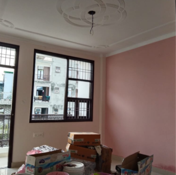 Living Room in 2 BHK Builder Floor at Khirki Extension – for Rent