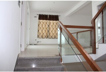Staircase in 4 BHK Apartment at Babukhan Lakefront, Kokapet – for Rent