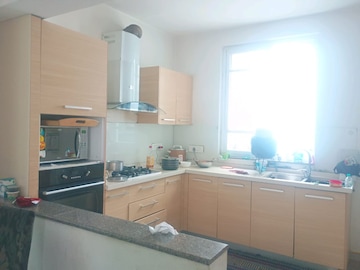 Kitchen in 4 BHK Apartment at Babukhan Lakefront, Kokapet – for Rent