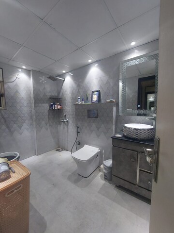 Bathroom in 3 BHK Apartment at Nimbus The Hyde park, Sector 78 – for Sale