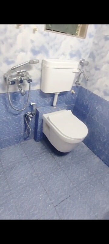 Bathroom in 1 RK Apartment at Seven Eleven Apna Ghar Phase III, Mira Road – for Rent