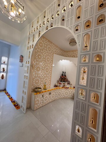 Bathroom in 4 BHK Apartment at Oxy Beaumonde, Viman Nagar – for Sale