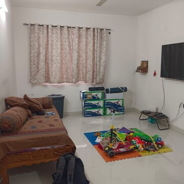 Living Room in 2 BHK Apartment at Ramky One Galaxia, Nallagandla – for Rent