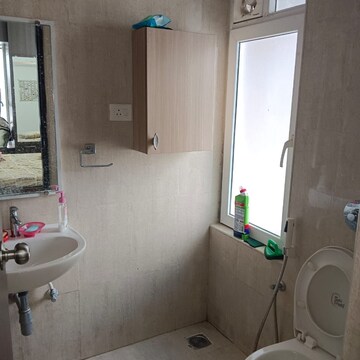Bathroom in 2 BHK Apartment at Ramky One Galaxia, Nallagandla – for Rent