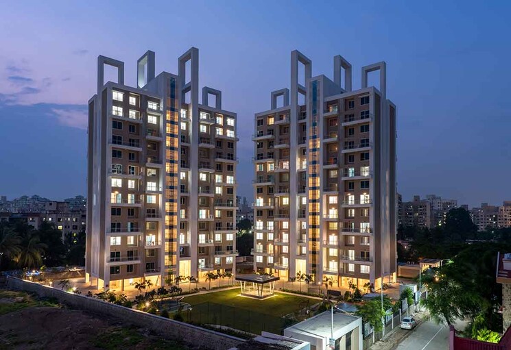 Exterior View, konark-vista 3.5 Bedroom 1890 Sq.Ft. Apartment In Magarpatta City Pune 8958216