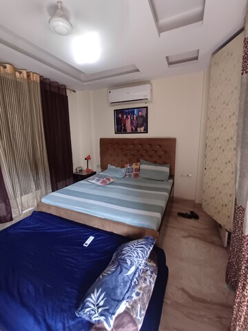 Bedroom in 3.5 BHK Builder Floor at Ramesh Nagar – for Rent