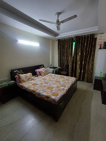 Bedroom in 3.5 BHK Builder Floor at Ramesh Nagar – for Rent
