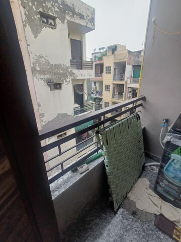 Balcony in 3.5 BHK Builder Floor at Ramesh Nagar – for Rent