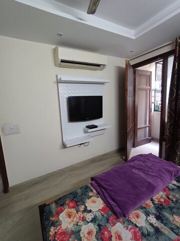 Balcony in 3.5 BHK Builder Floor at Ramesh Nagar – for Rent
