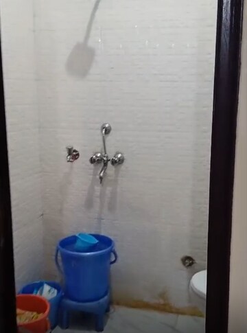 Bathroom in 1 BHK Builder Floor at Vasundhara Sector 3 – for Rent