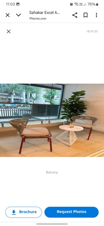 Gym in 2 BHK Apartment at Sahakar Excel Acropolis, Bandra East – for Sale