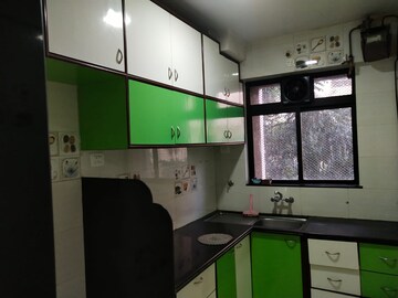 Kitchen in 1 BHK Apartment at Hiranandani Estate Penrith, Ghodbunder Road – for Rent