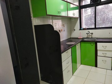 Kitchen in 1 BHK Apartment at Hiranandani Estate Penrith, Ghodbunder Road – for Rent