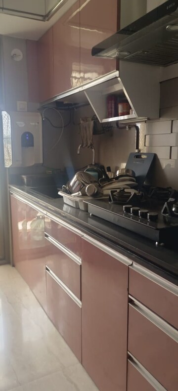 Kitchen in 2 BHK Apartment at Palacia Kingston, Thane West – for Rent