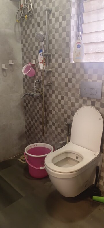 Bathroom in 2 BHK Apartment at Palacia Kingston, Thane West – for Rent