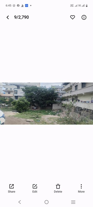  Land – Exterior View View at Narsingi - for Sale