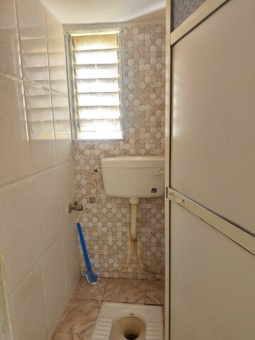 Bathroom in 1 BHK Apartment at MAAD Nakoda Heights, Nalasopara West – for Rent