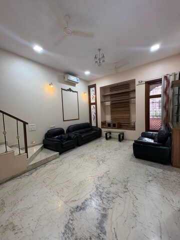 Living Room in 3 BHK Villa at Rajvilas Hawa Mahal Chs, Manpada – for Rent