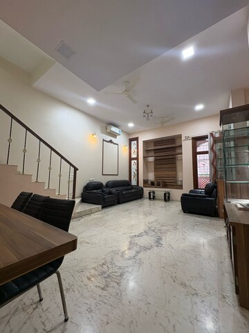 Living Room in 3 BHK Villa at Rajvilas Hawa Mahal Chs, Manpada – for Rent