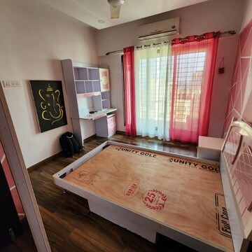 Bedroom in 3 BHK Apartment at Harmony Sky Suites, Ghodbunder Road – for Rent