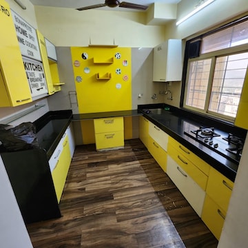 Team Area in 3 BHK Apartment at Harmony Sky Suites, Ghodbunder Road – for Rent