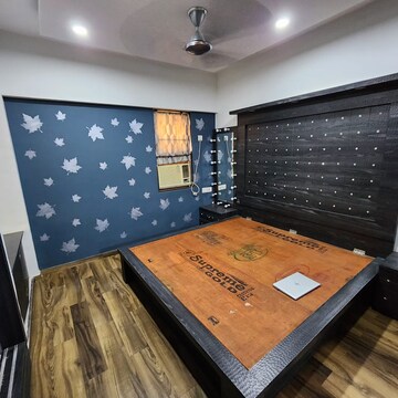 Bedroom in 4 BHK Apartment at Harmony Signature Towers, Owale – for Rent