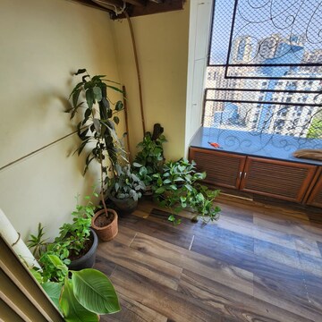 Balcony in 4 BHK Apartment at Harmony Signature Towers, Owale – for Rent
