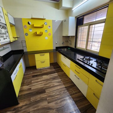Team Area in 4 BHK Apartment at Harmony Signature Towers, Owale – for Rent