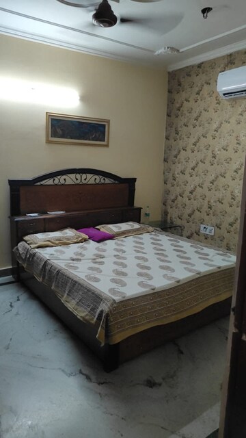Bedroom in 1 BHK Builder Floor at Ganga Apartments Burari, Burari – for Rent