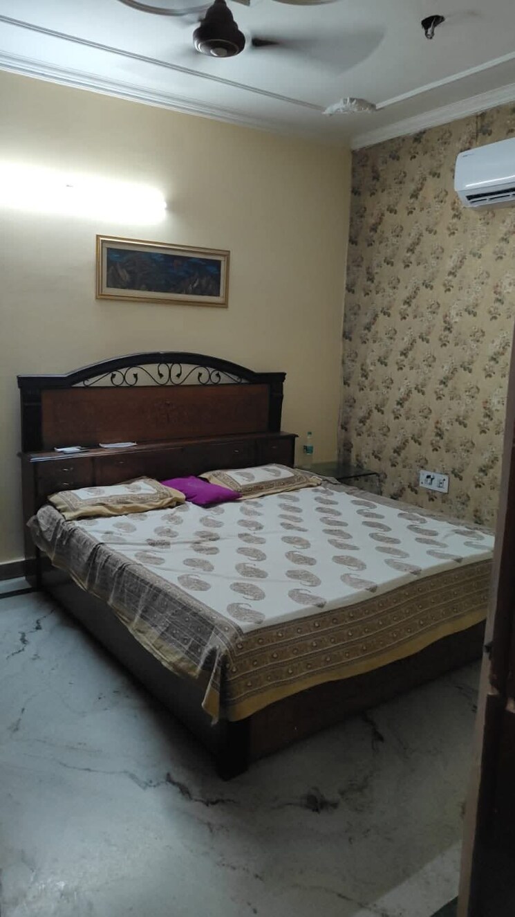 Bedroom, ganga-apartments-burari 1 Bedroom 250 Sq.Ft. Builder Floor In Burari Delhi 8958458