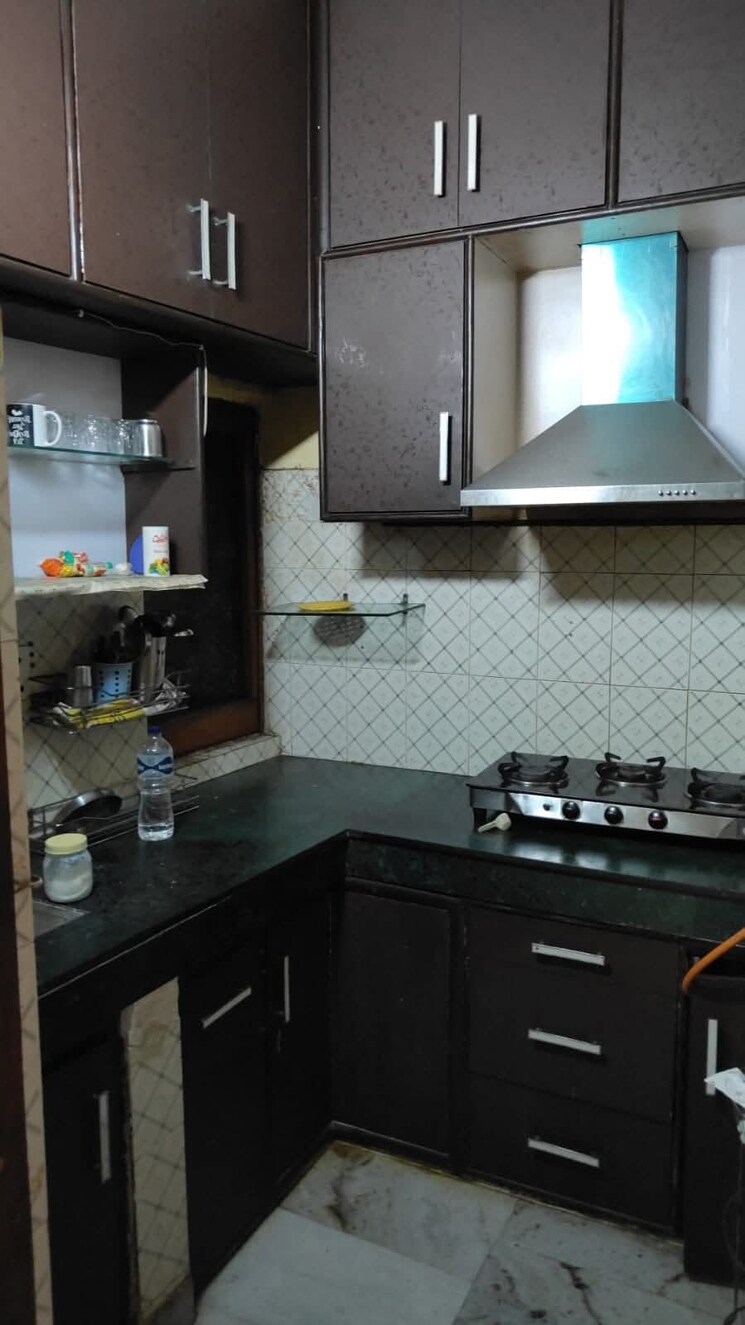 Kitchen, ganga-apartments-burari 1 Bedroom 250 Sq.Ft. Builder Floor In Burari Delhi 8958458