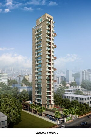 4 BHK Apartment – Exterior View View at Galaxy Aura, Nerul Sector 6 - for Sale