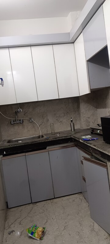 Kitchen in 1 BHK Builder Floor at Tilak Nagar – for Rent
