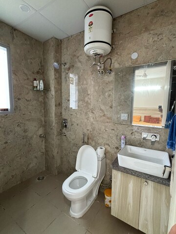 Bathroom in 1 RK Builder Floor at Sushant Vyapaar Kendra, Sector 43 – for Rent