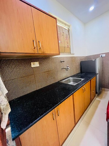 Kitchen in 1 RK Builder Floor at Sushant Vyapaar Kendra, Sector 43 – for Rent