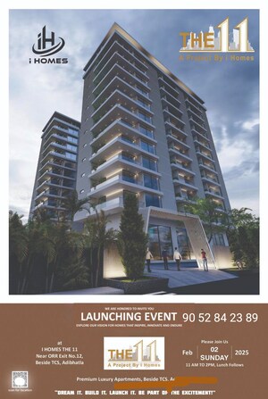 2 BHK Apartment For Sale in I Homes Praramb, Adibatla