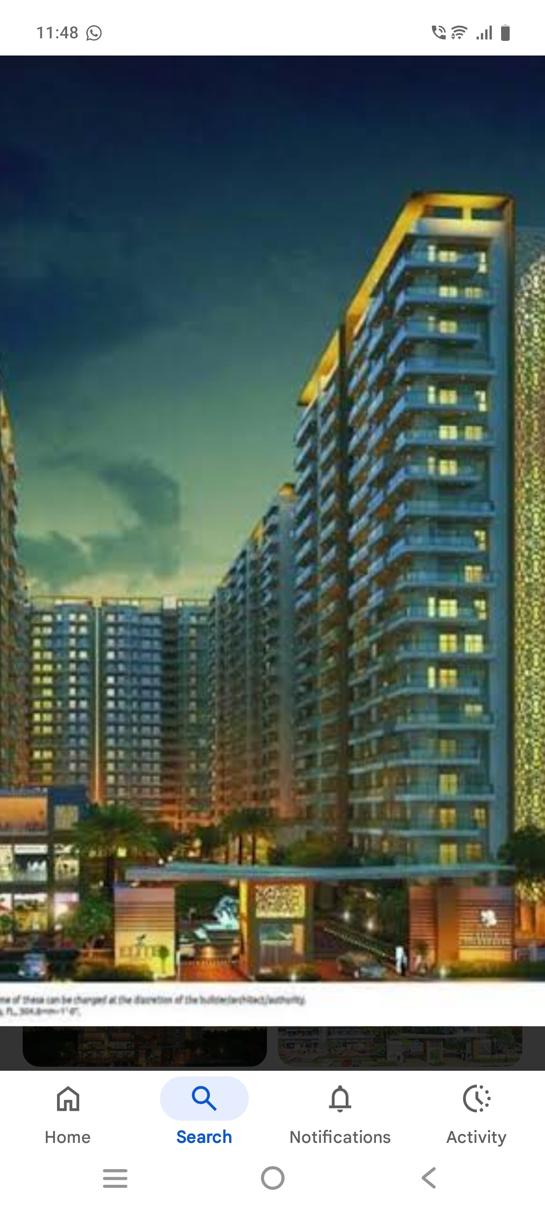 3 BHK + Pooja Room,Study Room Apartment For Rent in Elite Golf Green