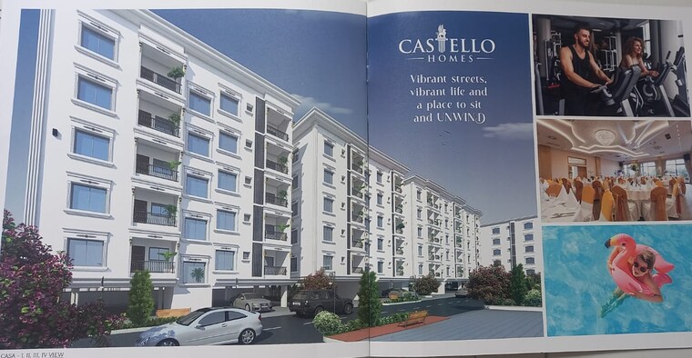 Exterior View, castello-homes-casa 3 Bedroom 1620 Sq.Ft. Apartment In Kharmanghat Hyderabad 8958587