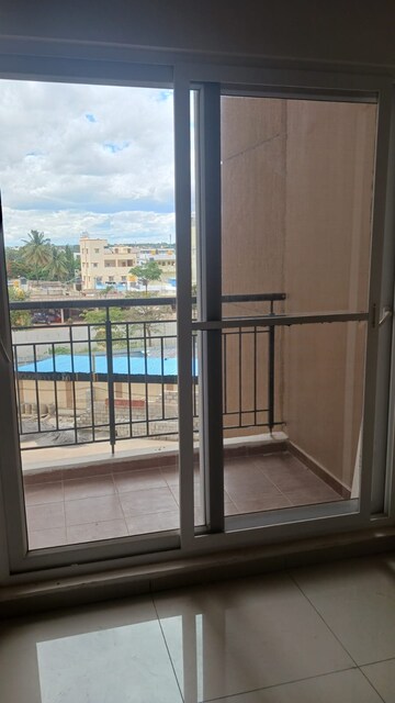 Balcony in 2 BHK Apartment at Shriram WYT Field, Budigere – for Rent