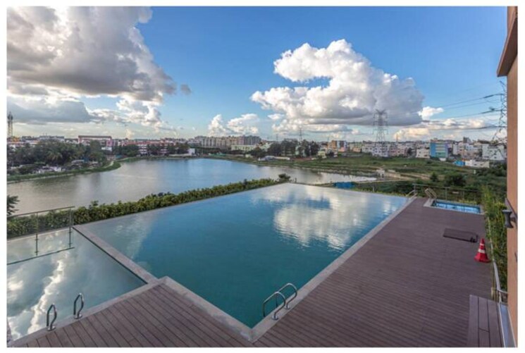 Swimming Pool, pashmina-waterfront 3 Bedroom 1857 Sq.Ft. Apartment In Old Madras Road Bangalore 8958588