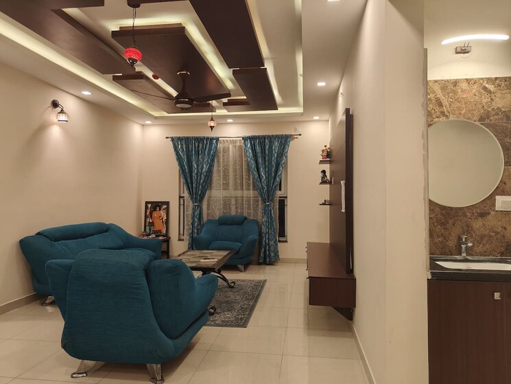 Living Room, pashmina-waterfront 3 Bedroom 1857 Sq.Ft. Apartment In Old Madras Road Bangalore 8958588