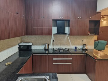 Kitchen in 3 BHK Apartment at Pashmina Waterfront, Old Madras Road – for Rent