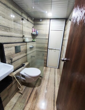 Bathroom in 2 BHK Apartment at Gala Pride Enclave, Naupada – for Sale
