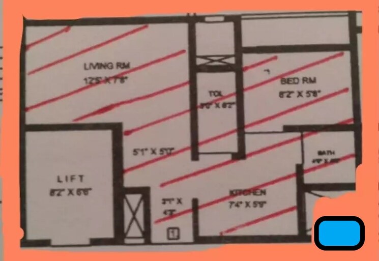 Map Location, falsa-scarlett-homes 1 Bedroom 400 Sq.Ft. Apartment In Dahisar East Mumbai 8147605