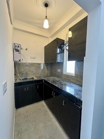 Kitchen in 1 BHK Builder Floor at Freedom Fighters Enclave – for Rent